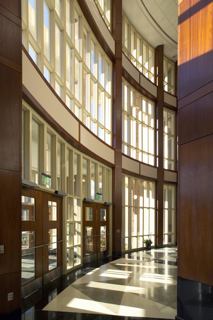 Gaylord Hall - interior - downtown glass
