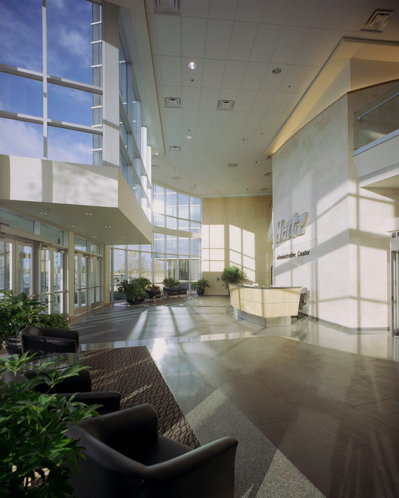 Hertz-Lobby-downtown glass